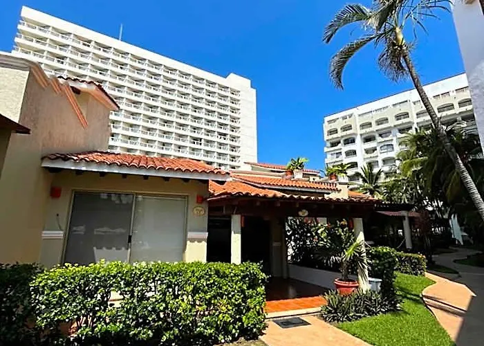 Villa 19 Con Playa 2 Recamaras Dentro De Hotel En Ixtapa